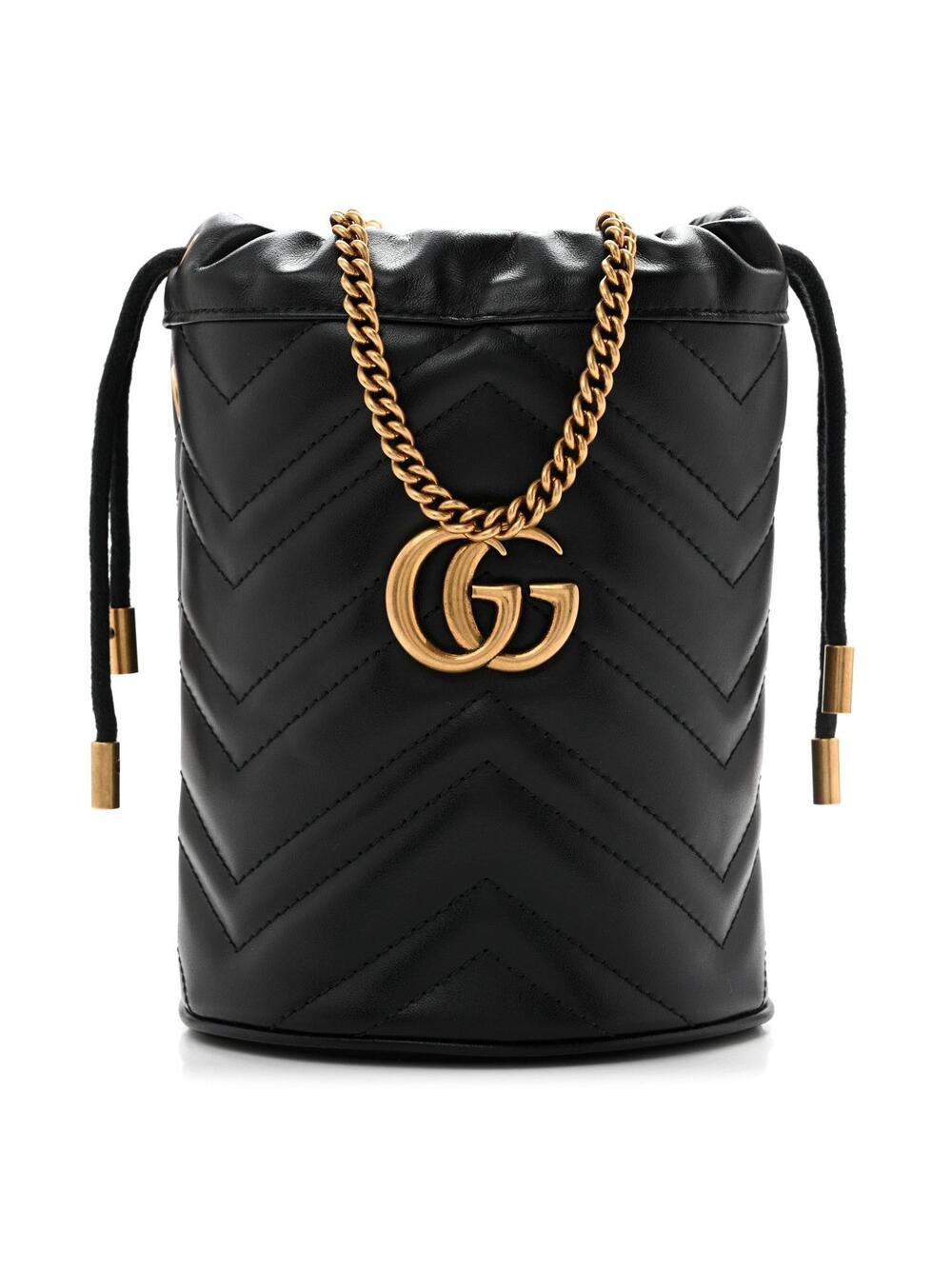Gucci Calfskin Matelasse Mini Gg #363290G10B